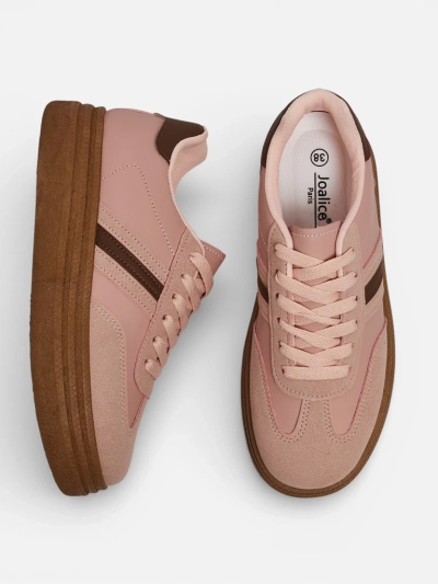 Sneakers pour Femmes Flora Roses Écologiques Sportives pour l'Été