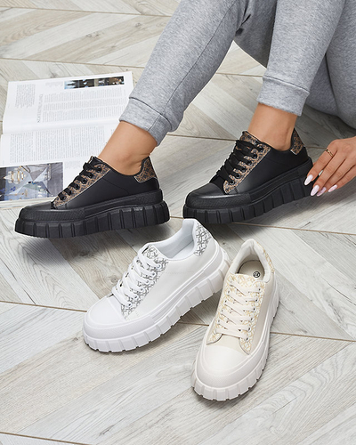 OUTLET Chaussures de sport décontractées noires pour femme Leritic - Footwear