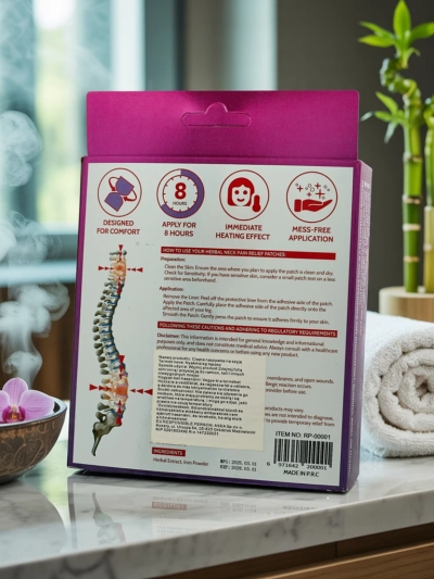 Aurora Therma - Patchs Chauffants pour la Nuque et le Cou 50 g (6 pièces)