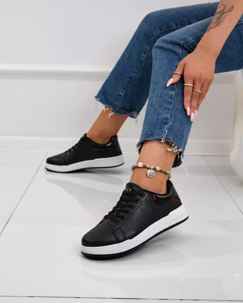 Royalfashion Noir chaussures de sport classiques Active Icons