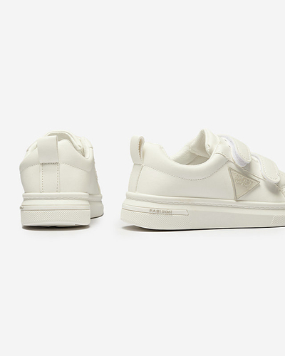 Chaussures de sport pour enfants en blanc Yovoy- Footwear