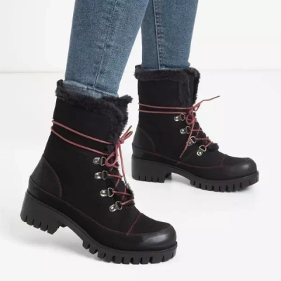 OUTLET Vêtement de travail Miratorg femme noir à lacets - Chaussures