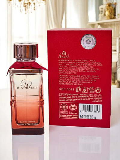 Eau de parfum inspirée pour femme Honorable Red