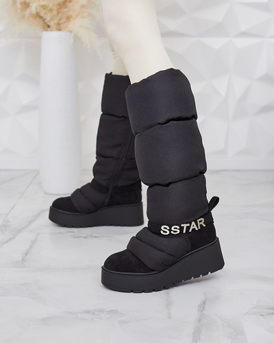 Royalfashion Bottes pour femmes a'la snow boots Dertrata