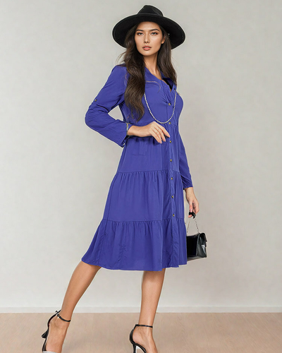 Royalfashion Robe midi pour femme