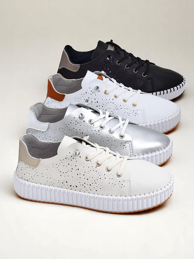 Royalfashion Baskets ajourées pour femmes Luna Lace