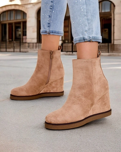 Bottines à talons compensés pour femmes Royalfashion Sierra
