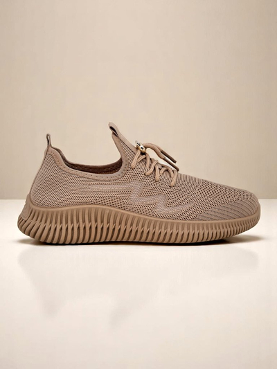 Royalfashion Chaussures de sport sans lacets en tissu pour femmes Royaletta
