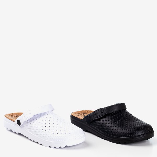 Sabots pantoufles noirs Bélier - Chaussures 1