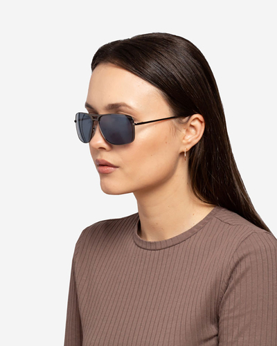 Royalfashion Lunettes de soleil avec monture graphite