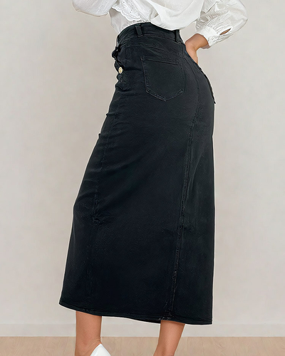 Royalfashion Jupe en denim pour femme