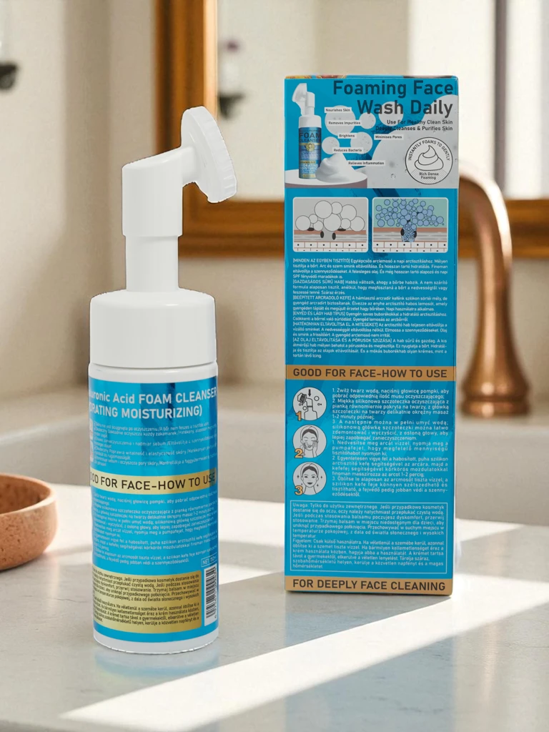 Aurelia Hyaluron Foam 150ml - Mousse Hydratante et Nettoyante Douce