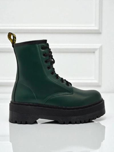 Bottines worker pour femmes avec gaufrage Isadore