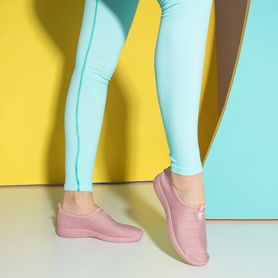 Baskets à enfiler Smegin roses pour femmes - Chaussures