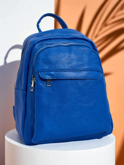 Royalfashion Sac à dos pour femmes en cuir écologique Evelin Day