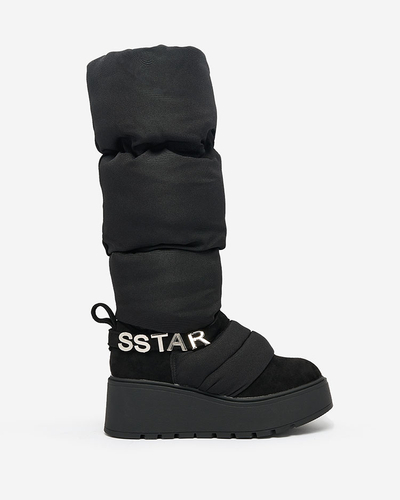 Royalfashion Bottes pour femmes a'la snow boots Dertrata