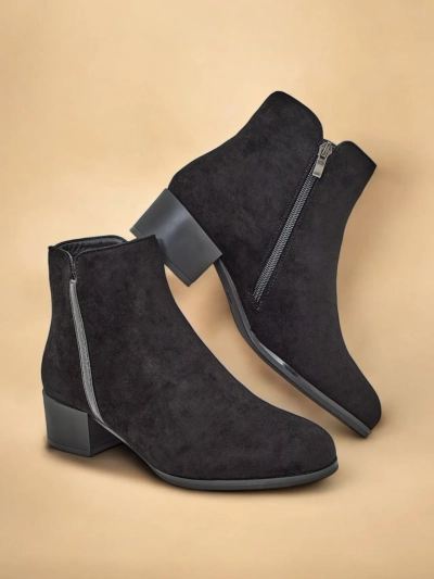 Bottines Amicus Nero Elegante pour l'Automne et l'Hiver