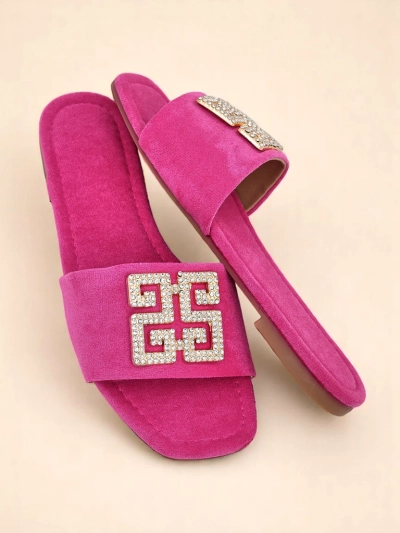 Royalfashion Chaussons plats pour femmes Zamila
