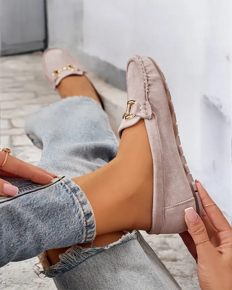 Royalfashion Élégants mocassins pour femme Intérieur