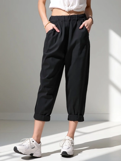 Pantalons harem Royalfashion pour femmes en viscose