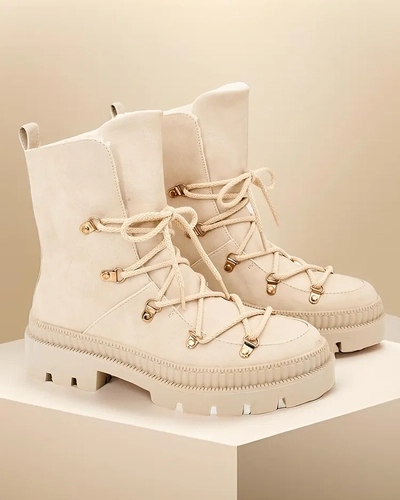 Bottes de neige à lacets pour femmes Royalfashion Lorii