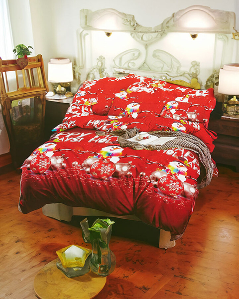 Royalfashion Christmas Bedding 160x200 set 3-PART