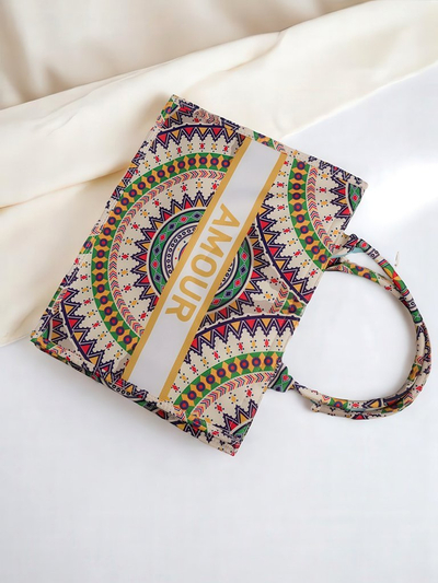 Royalfashion Sac en tissu Amour Vibes