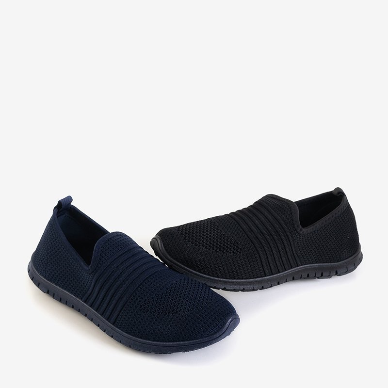 Slip on bleu marine femme online