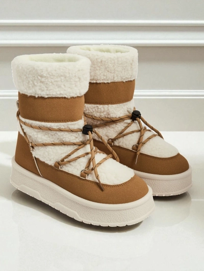 Bottes imitation bottes de neige pour femmes Quill Haven