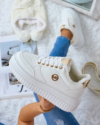Royalfashion Baskets chauffantes pour femme avec fourrure Sofi