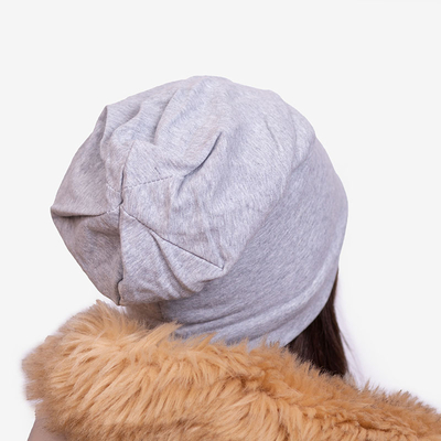 Bonnet isotherme femme bleu marine à étoiles - Accessoires