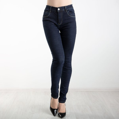 Pantalon femme bleu foncé - Pantalon 1