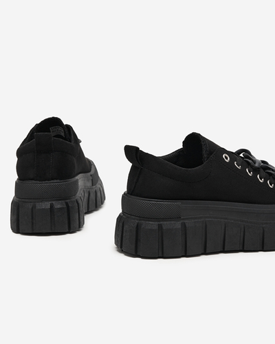 Baskets hautes noires pour femmes Mishta - Footwear