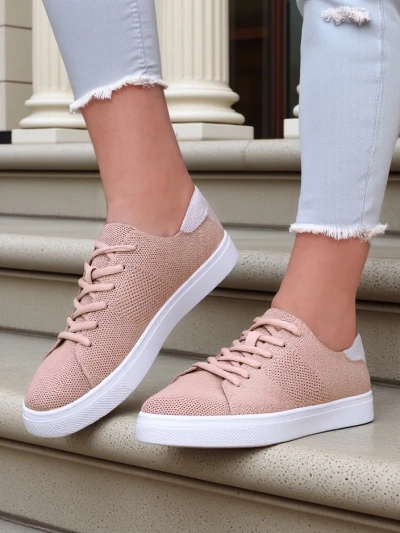 Royalfashion Chaussures de sport en tissu pour femmes Esellaf
