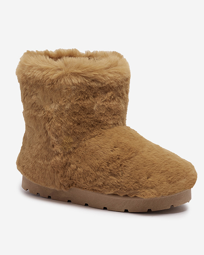 Bottes de neige pour femmes de couleur camel Ottola- Footwear