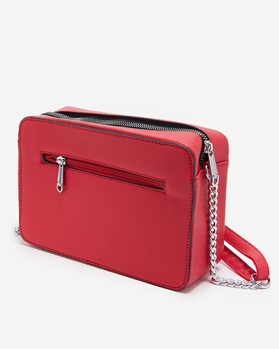 Sac à main rouge ajouré pour femme - Accessoires