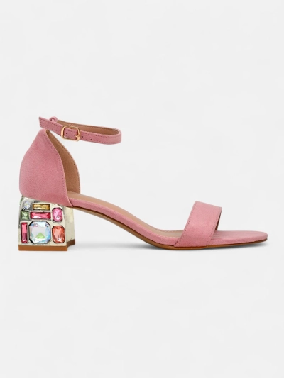 Sandales Royalfashion pour femmes avec talon décoratif Ballou