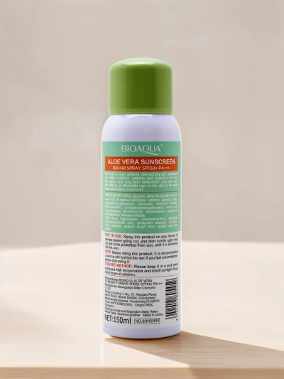 Spray solaire Bioaqua avec Aloès Vera 60 SPF 150ml