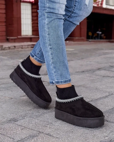 Royalfashion Bottes de neige courtes pour femmes Narorzi