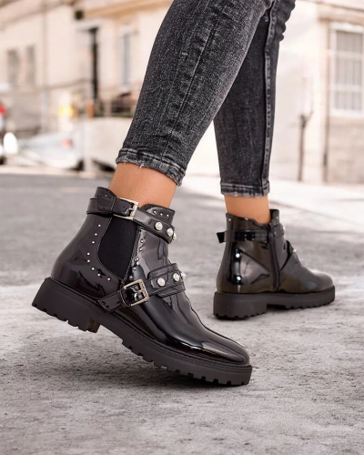 Royalfashion Bottes de travail pour femmes Cutoo