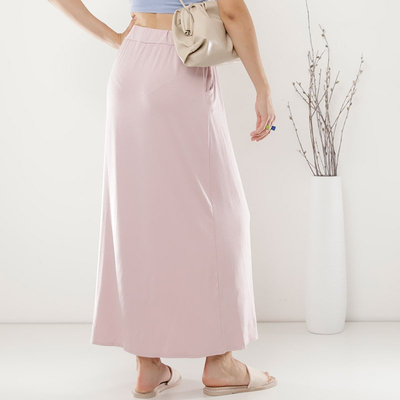 Maxi jupe rose pour femme - Vêtements