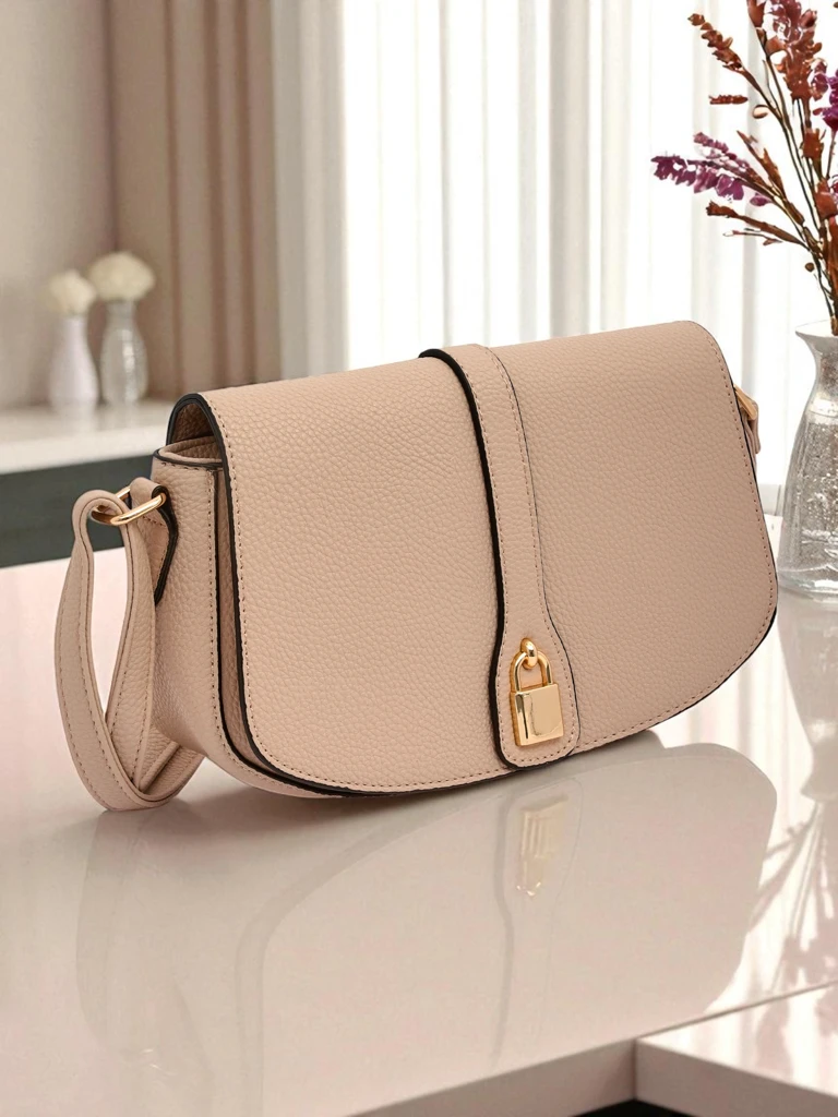 Royalfashion Petit sac à main pour femme en cuir écologique Moderno Viva
