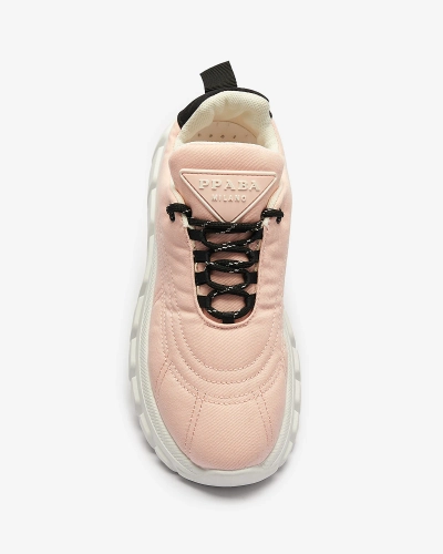 Chaussures de sport en tissu rose pâle pour femmes Riotay- Footwear