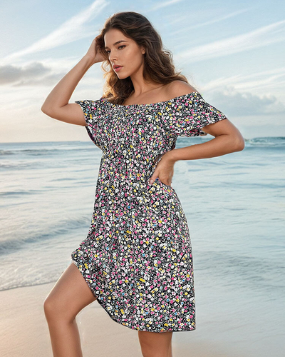 Royalfashion Mini robe a'la hiszpanka pour femme