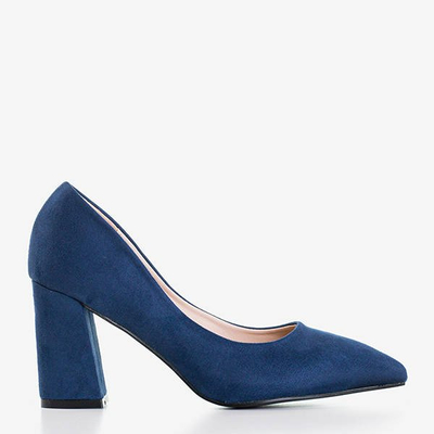 Escarpins femme bleu marine sur poteau Rosemarie - Footwear