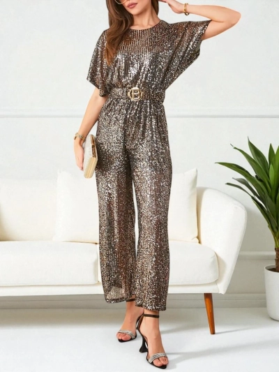 Combinaison longue pour femme Royalfashion avec sequins