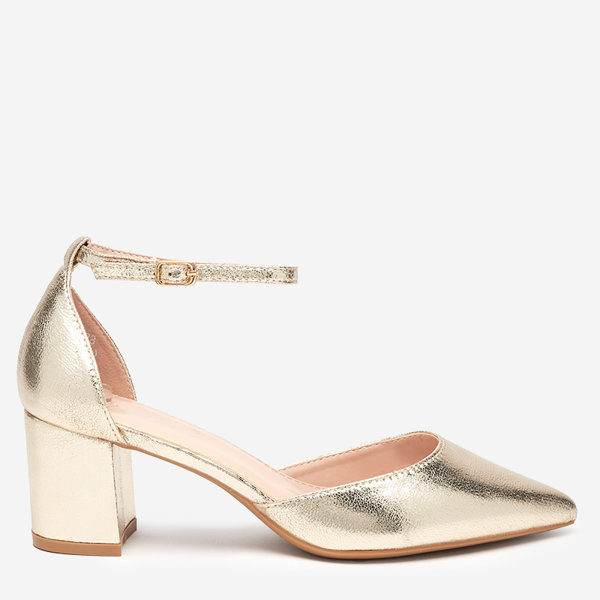 OUTLET Sandales pour femmes à tige basse de couleur dorée Nerola - Footwear