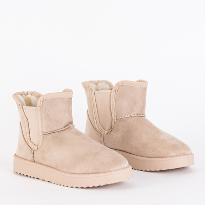 Bottes de neige pour femmes beiges Gavi - Footwear