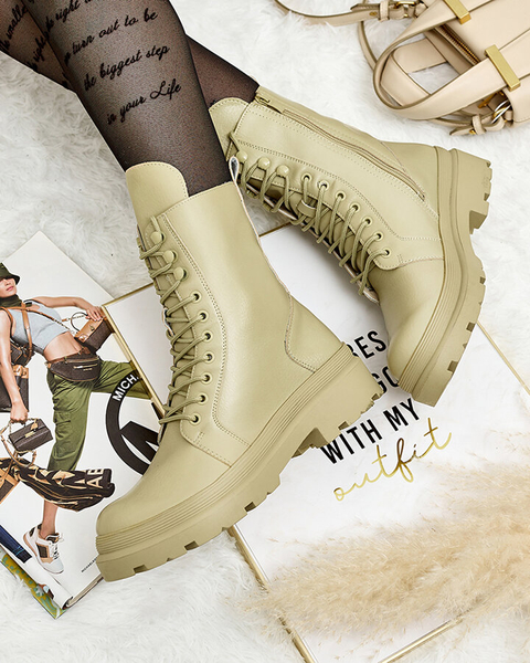 Royalfashion Bottes bagger pour femmes en cuir écologique Vederme