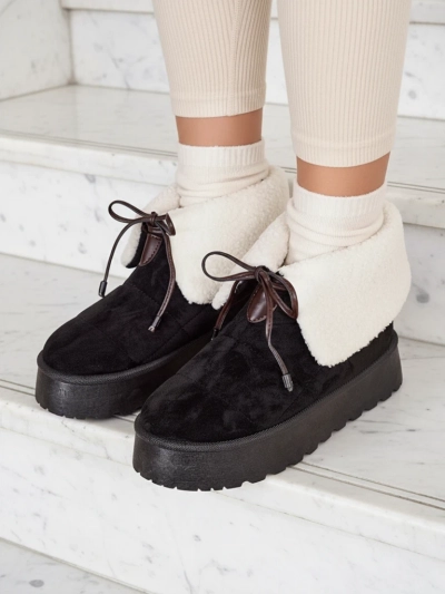 Bottes de neige à lacets pour femmes Royalfashion Wdeno